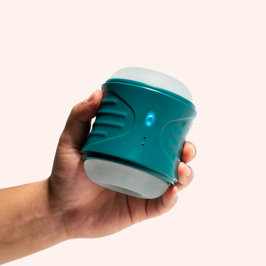 Edge Turbo Vibrating Stroker – 360° Pleasure with 10 Intense Vibration Mod